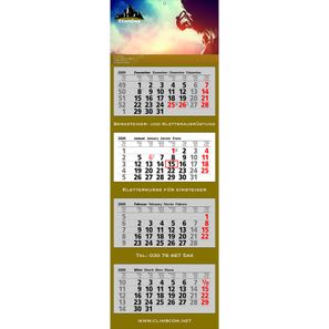 Papierwandkalender Basic 4