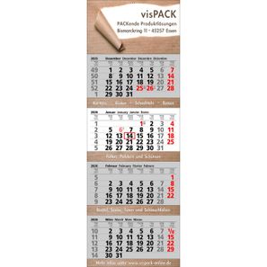 Papierwandkalender 'XXL 4' 'Post B4'