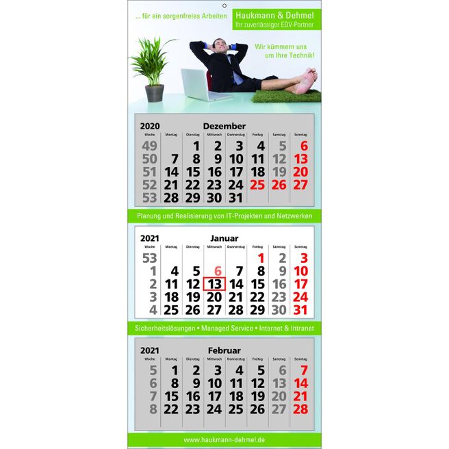 Papierwandkalender Classic 3