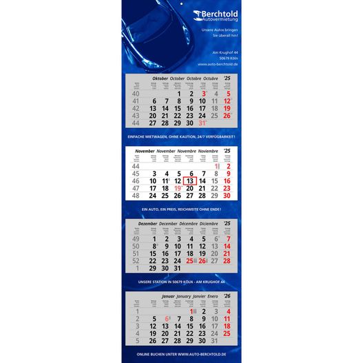 Papierwandkalender Trend 14 (Bild 1)