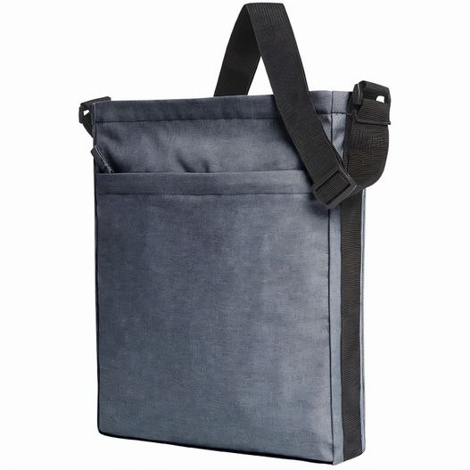 eine blaue tasche mit einem schwarzen armband Umhängetasche CIRCLE (Bild 1)
