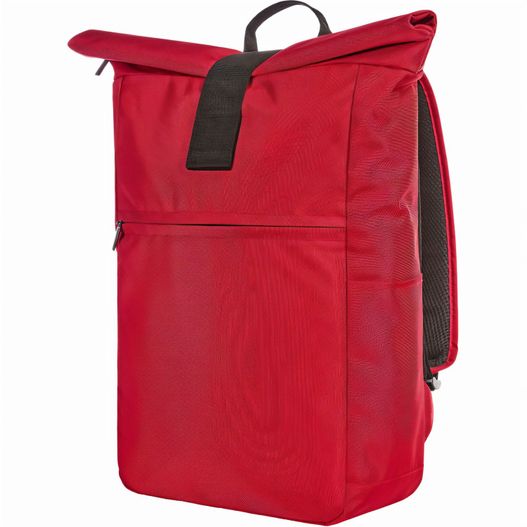 einen roten rucksack mit einem schwarzen riemen Laptop-Rucksack DAILY (Bild 1)