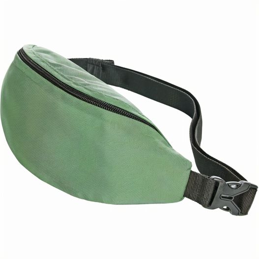 eine grüne fanny tasche mit einem schwarzen riemen Gürteltasche DAILY (Bild 1)