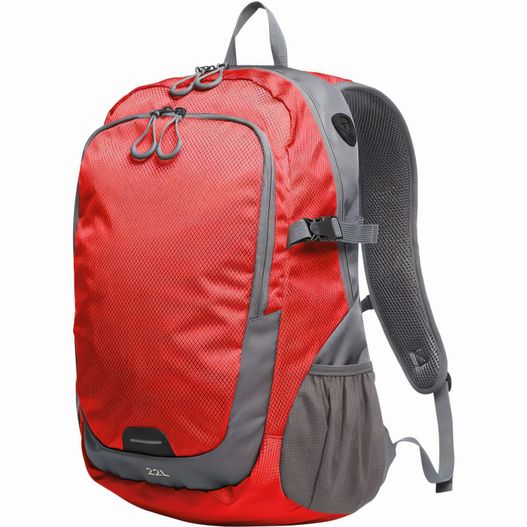einen roten rucksack mit einem grauen riemen Rucksack STEP L (Bild 1)