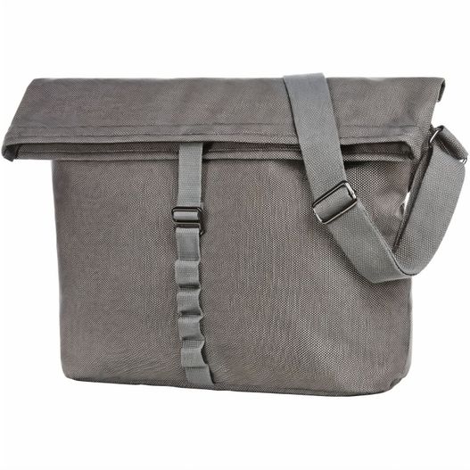 eine graue tasche mit einem riemen darauf Umhängetasche LOOM (Bild 1)