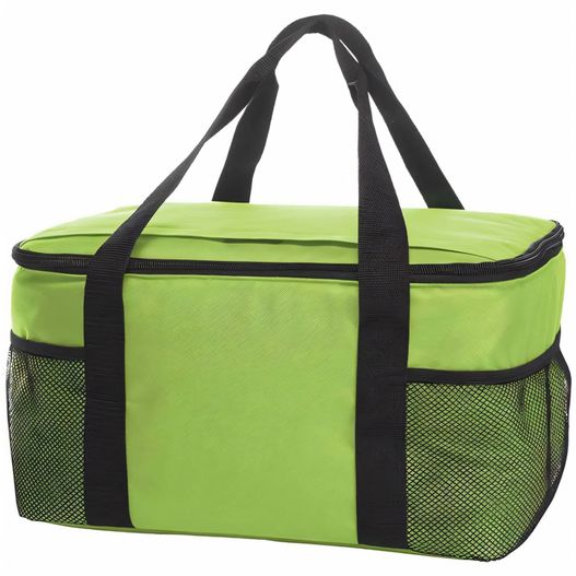eine grüne kühltasche mit schwarzen riemen Kühltasche FAMILY XL (Bild 1)