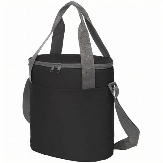 eine schwarze tasche mit einem grauen riemen Kühltasche SOLUTION (Bild 1)