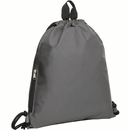 ein grauer rucksack mit schwarzem gurt Zugbeutel JOIN (Bild 1)