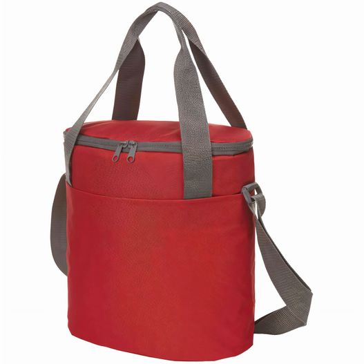 eine rote kühltasche mit einem grauen riemen Kühltasche SOLUTION (Bild 1)