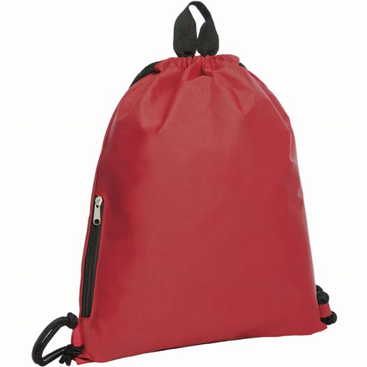 ein roter rucksack mit schwarzem griff Zugbeutel JOIN (Bild 1)
