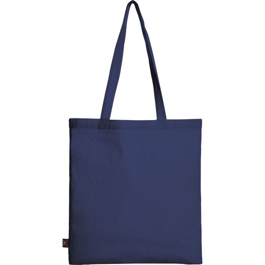 eine marineblaue tasche mit reißverschluss Shopper EARTH (Bild 1)