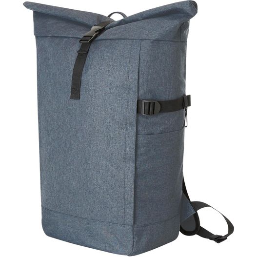 blauer rucksack mit schwarzem gurt Notebook-Rucksack CIRCLE L (Bild 1)