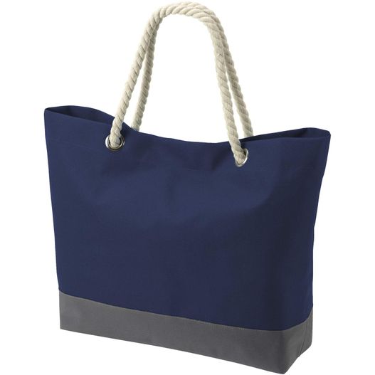 eine blaue und graue tasche mit einem seilgriff Shopper BONNY (Bild 1)