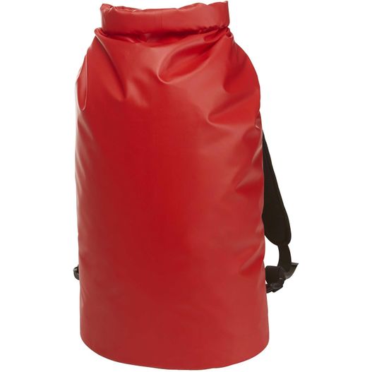 eine rote wasserdichte tasche mit einem schwarzen griff Rucksack SPLASH (Bild 1)
