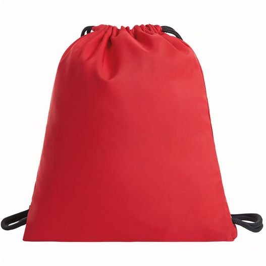 eine rote tasche mit einem schwarzen griff Zugbeutel CARE (Bild 1)