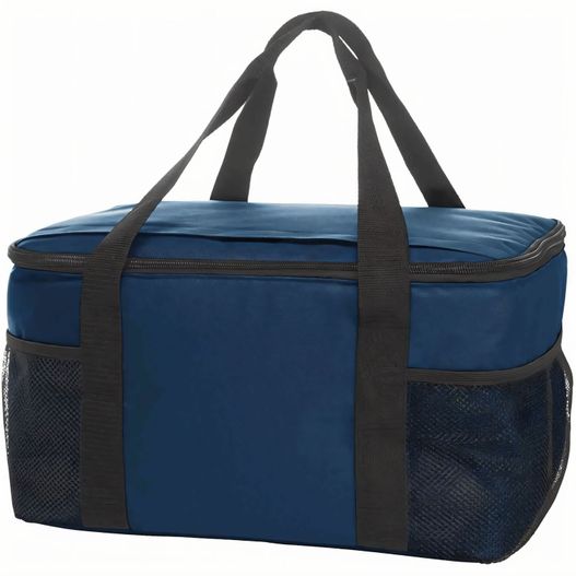 eine blaue kühltasche mit schwarzem griff Kühltasche FAMILY XL (Bild 1)
