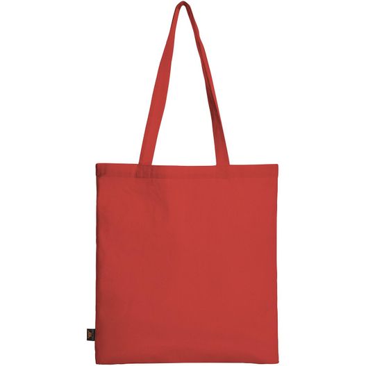 eine rote tasche mit einem schwarzen griff Shopper EARTH (Bild 1)