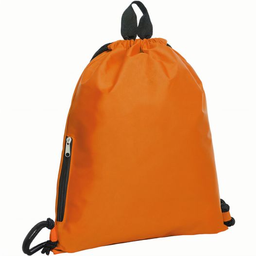 eine orange rucksacktasche mit schwarzem griff Zugbeutel JOIN (Bild 1)