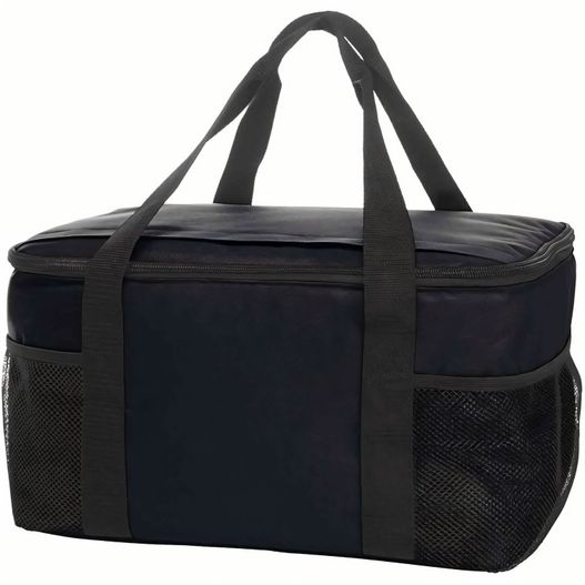 eine schwarze tasche mit reißverschluss auf der vorderseite Kühltasche FAMILY XL (Bild 1)