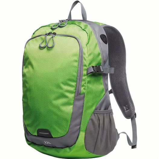 ein grüner rucksack mit einem grauen gurt Rucksack STEP L (Bild 1)