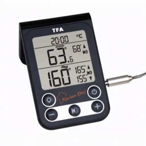 KÜCHEN-CHEF Digitales Grill-Braten-/Ofenthermometer