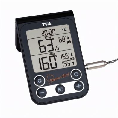 KÜCHEN-CHEF Digitales Grill-Braten-/Ofenthermometer