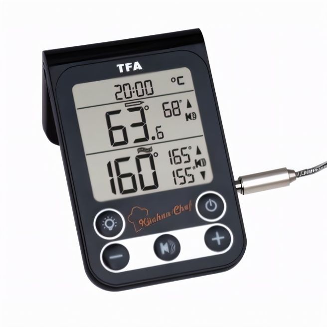 KÜCHEN-CHEF Digitales Grill-Braten-/Ofenthermometer
