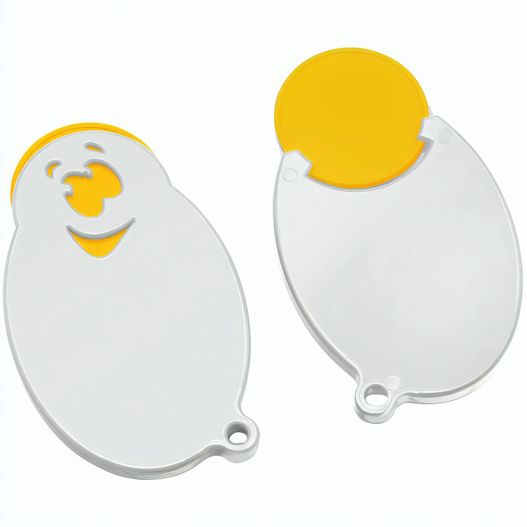 Produktabbildung Chiphalter mit 1€-Chip "Gesicht" Chiphalter mit 1€-Chip "Gesicht" (Bild 1)