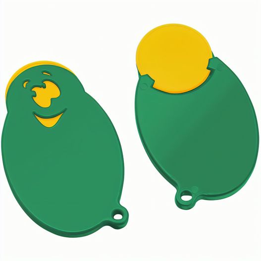 Chiphalter mit 1€-Chip "Gesicht" (Bild 1)