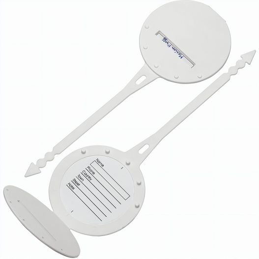 Kofferanhänger, rund (Bild 1)