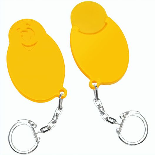 Produktabbildung Chiphalter mit 1€-Chip "Gesicht" Chiphalter mit 1€-Chip "Gesicht" (Bild 1)