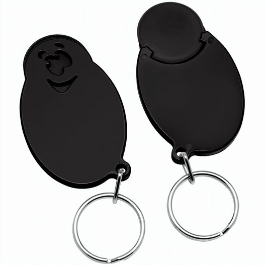 Produktabbildung Chiphalter mit 1€-Chip "Gesicht" Chiphalter mit 1€-Chip "Gesicht" (Bild 1)