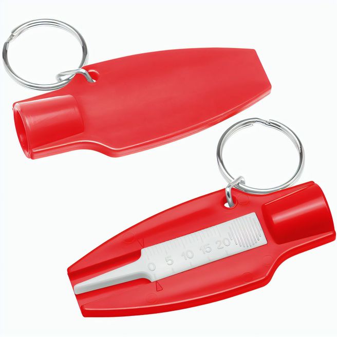 Produktabbildung Reifenprofiltiefenmesser mit Ventilkappendreher Reifenprofiltiefenmesser mit Ventilkappendreher