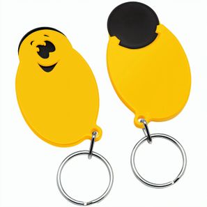 Chiphalter mit 1€-Chip "Gesicht"