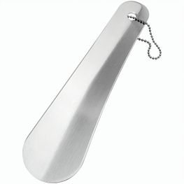 Schuhlöffel Edelstahl, kurz