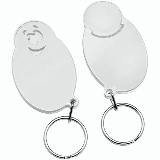 Produktabbildung Chiphalter mit 1€-Chip "Gesicht" Chiphalter mit 1€-Chip "Gesicht" (Bild 1)