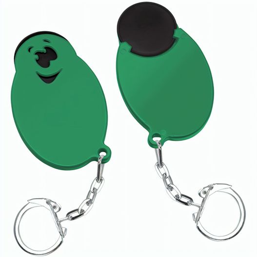Produktabbildung Chiphalter mit 1€-Chip "Gesicht" Chiphalter mit 1€-Chip "Gesicht" (Bild 1)