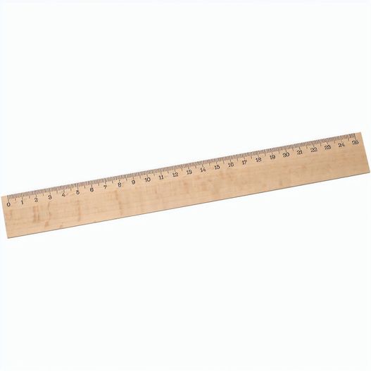 Produktabbildung Lineal Holz 25 cm Lineal Holz 25 cm (Bild 1)