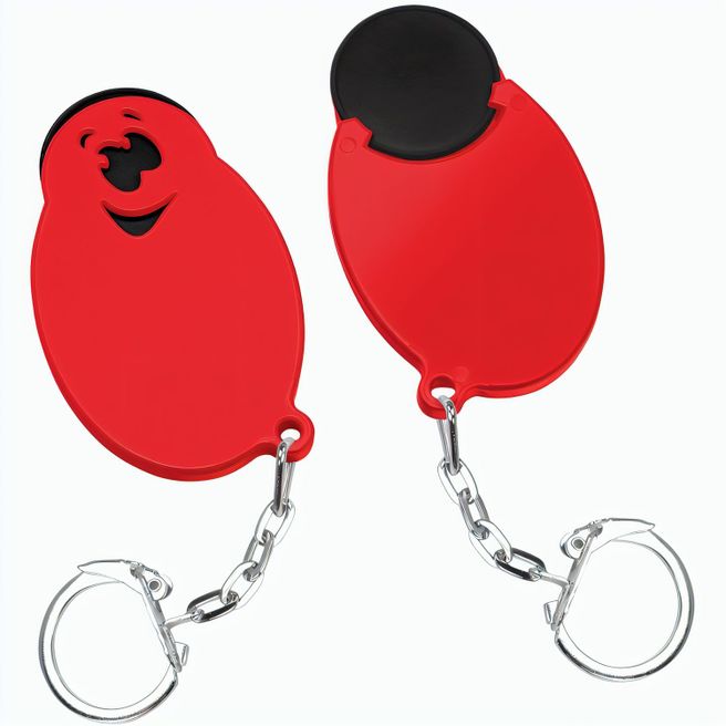 Chiphalter mit 1€-Chip "Gesicht"