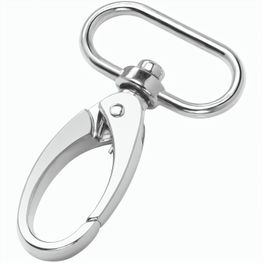 Karabinerhaken oval 25mm statt dem Standardhaken