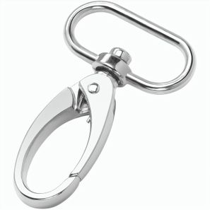 Karabinerhaken oval 25mm statt dem Standardhaken