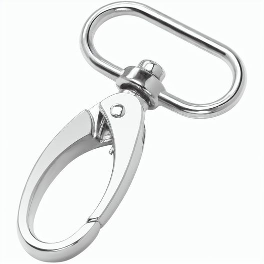 Karabinerhaken oval 25mm statt dem Standardhaken (Bild 1)