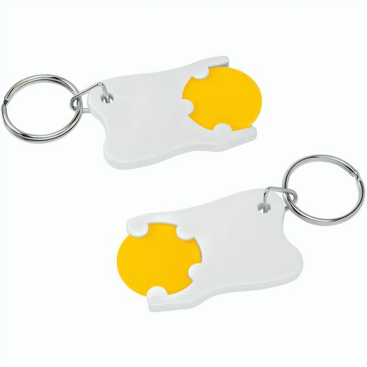 Produktabbildung Chiphalter mit 1€-Chip "Zahn" Chiphalter mit 1€-Chip "Zahn" (Bild 1)