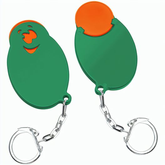 Produktabbildung Chiphalter mit 1€-Chip "Gesicht" Chiphalter mit 1€-Chip "Gesicht" (Bild 1)