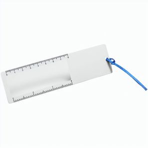 Lesezeichen mit Lupe