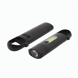Taschenlampe "COB" mit Karabiner