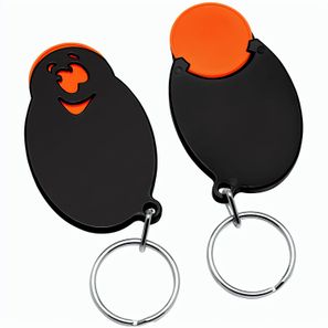 Chiphalter mit 1€-Chip "Gesicht"