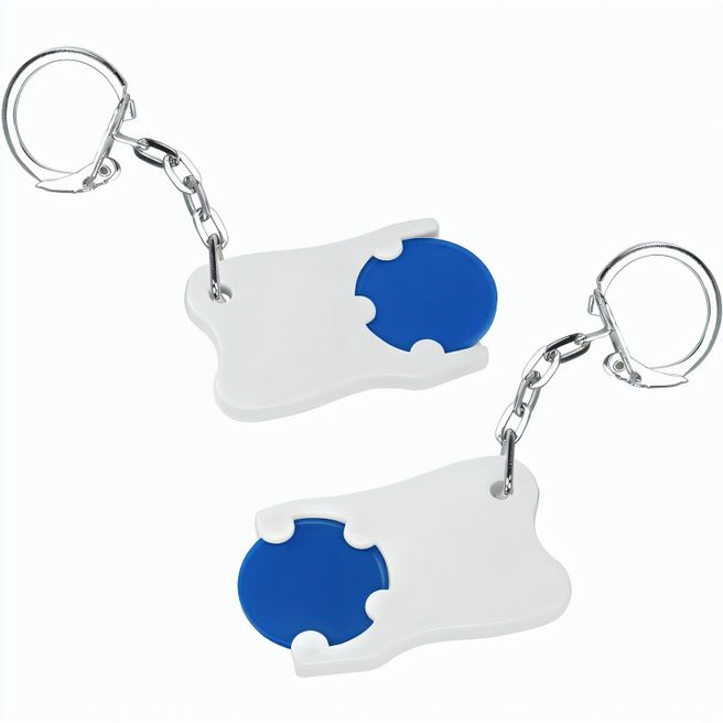 Produktabbildung Chiphalter mit 1€-Chip "Zahn" Chiphalter mit 1€-Chip "Zahn"