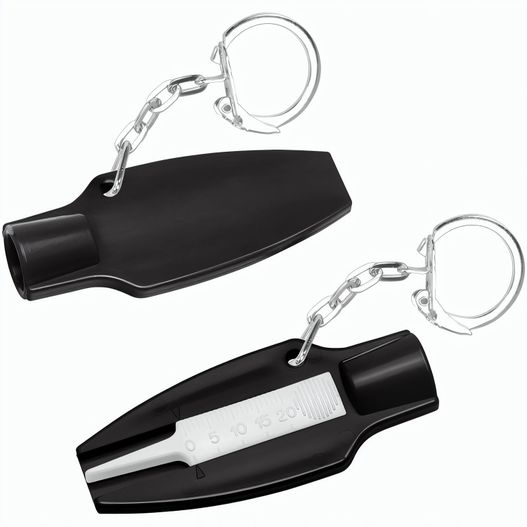 Produktabbildung Reifenprofiltiefenmesser mit Ventilkappendreher Reifenprofiltiefenmesser mit Ventilkappendreher (Bild 1)