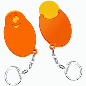 Chiphalter mit 1€-Chip "Gesicht"